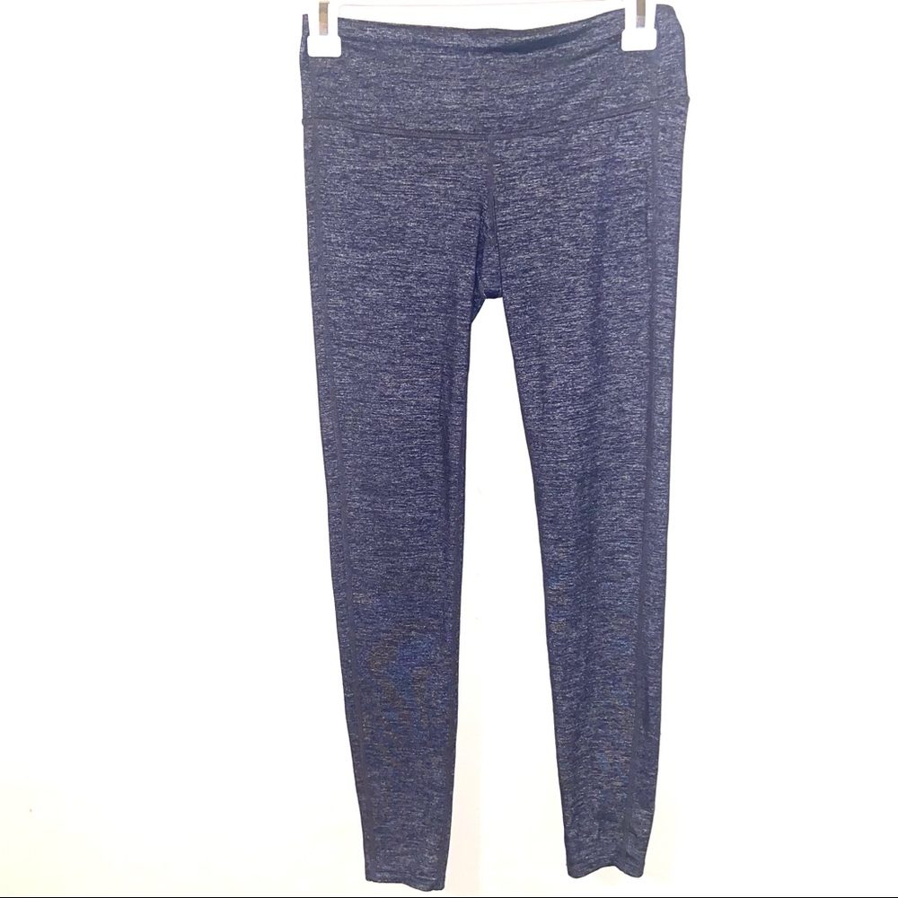Athleta space charcoal grey midrise athletic 7/8 length leggings size XS